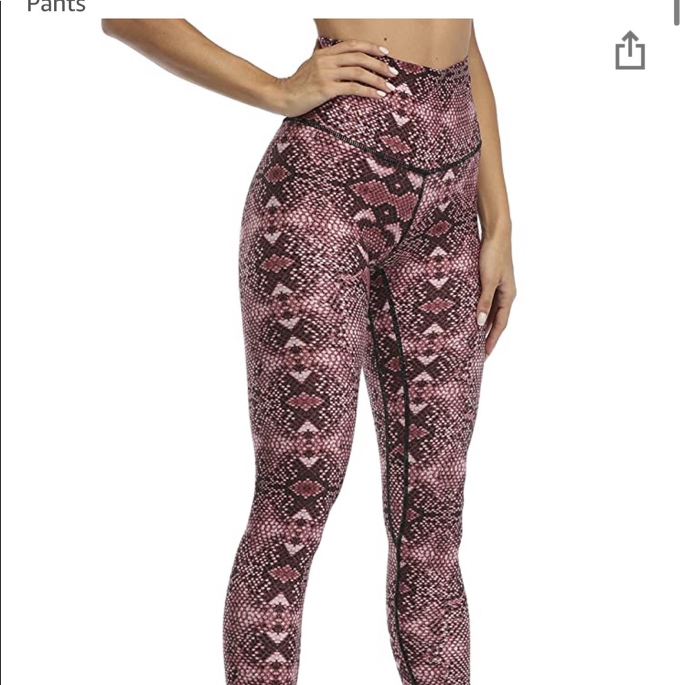 colorfulkoala redish snake print